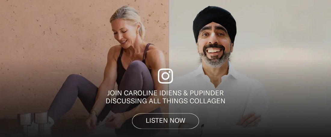 Caroline Idiens & Pupinder Ghatora IG Live Collagen Q&A